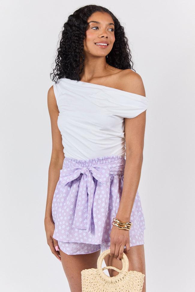 Off Topic Cream Ruched Off The Shoulder Knit Top SALE Product Image