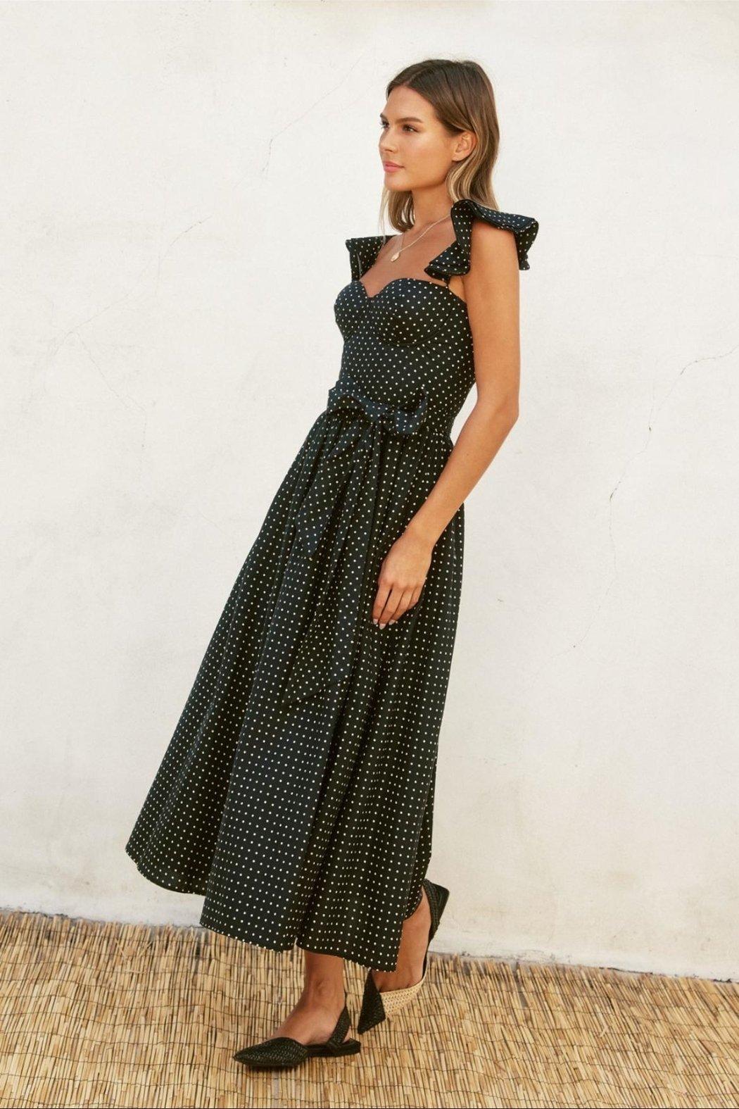 Polkadot Maxi Dress Product Image