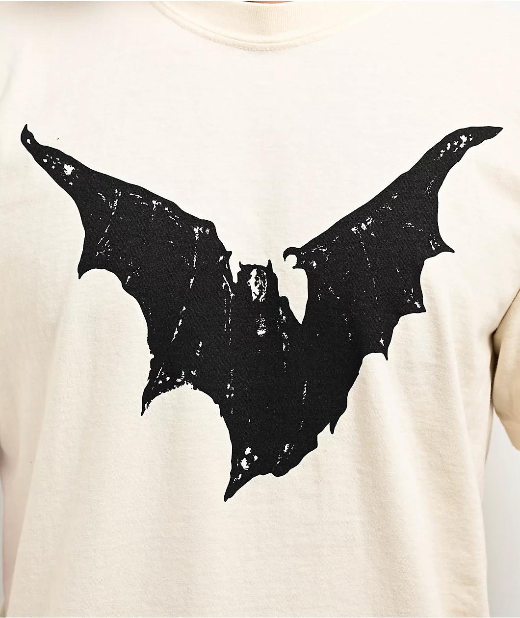 Welcome x Bauhaus Deathly Bloom Natural T-Shirt Product Image
