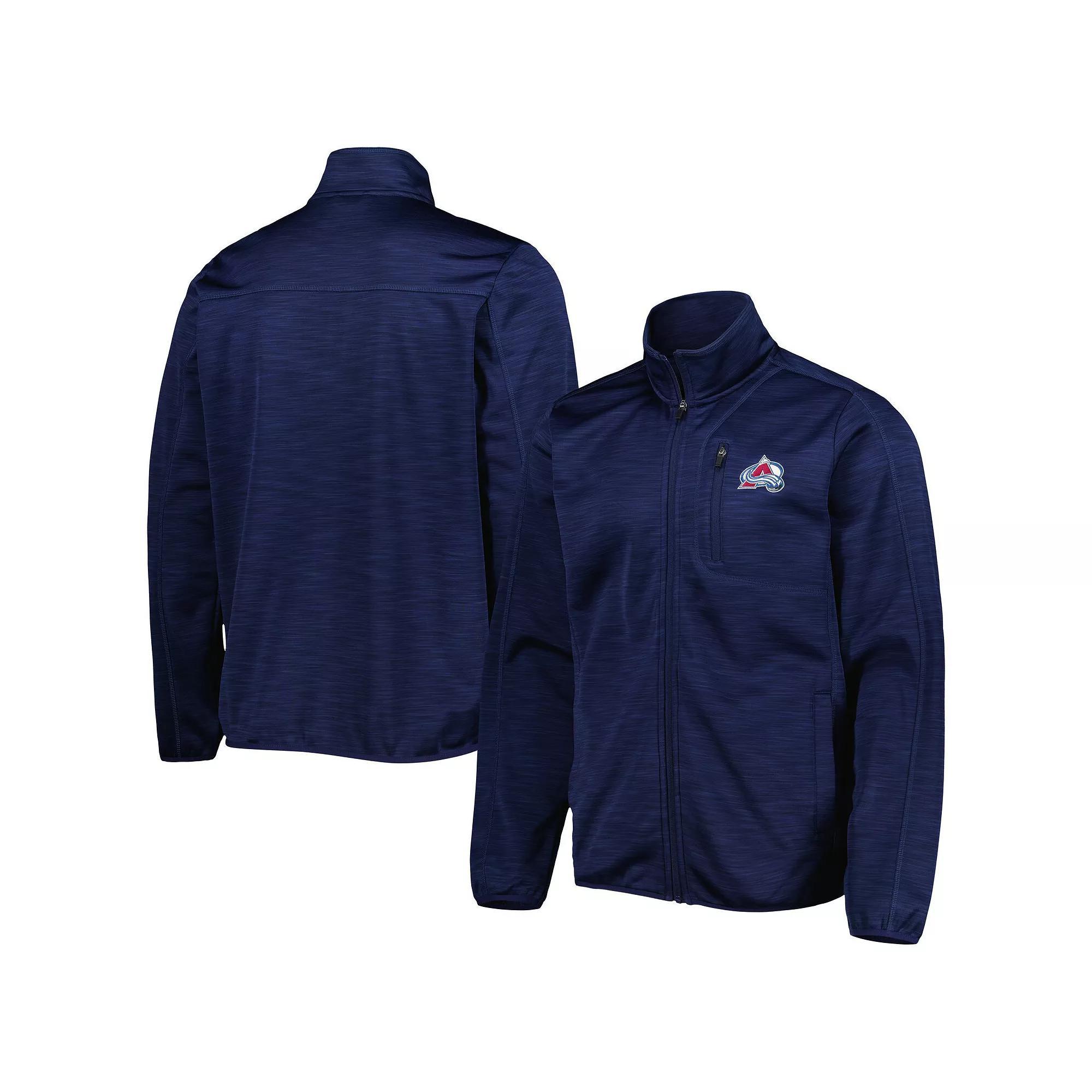 Mens G-III Sports by Carl Banks Colorado Avalanche Closer Transitional Full-Zip Jacket Blue Product Image