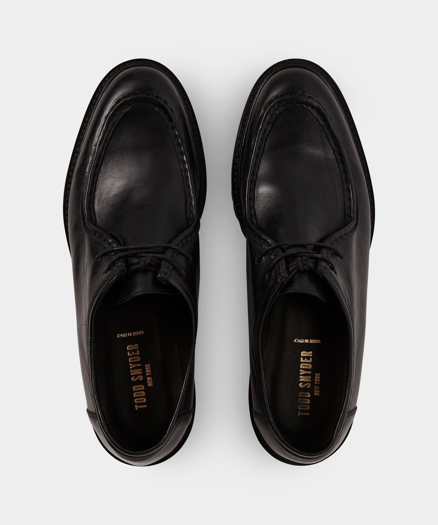 City Derby in Black Leather Product Image
