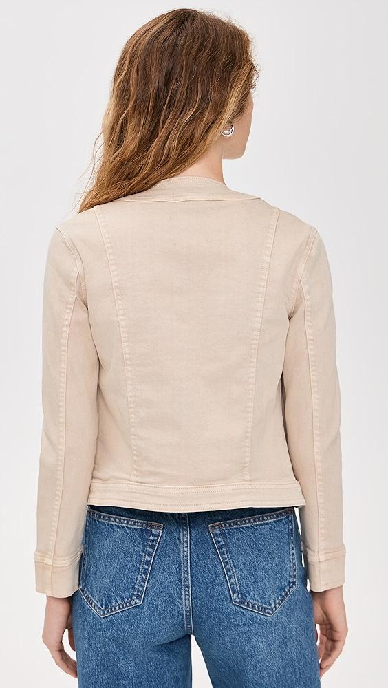 L'AGENCE Yari Collarless Jacket | Shopbop Product Image