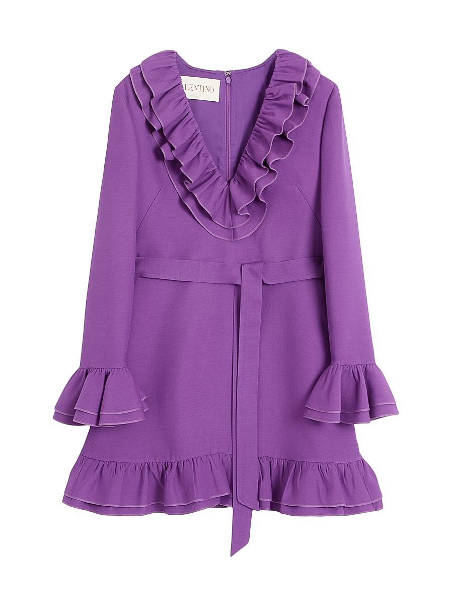 Womens Crepe Couture Short Dress Product Image