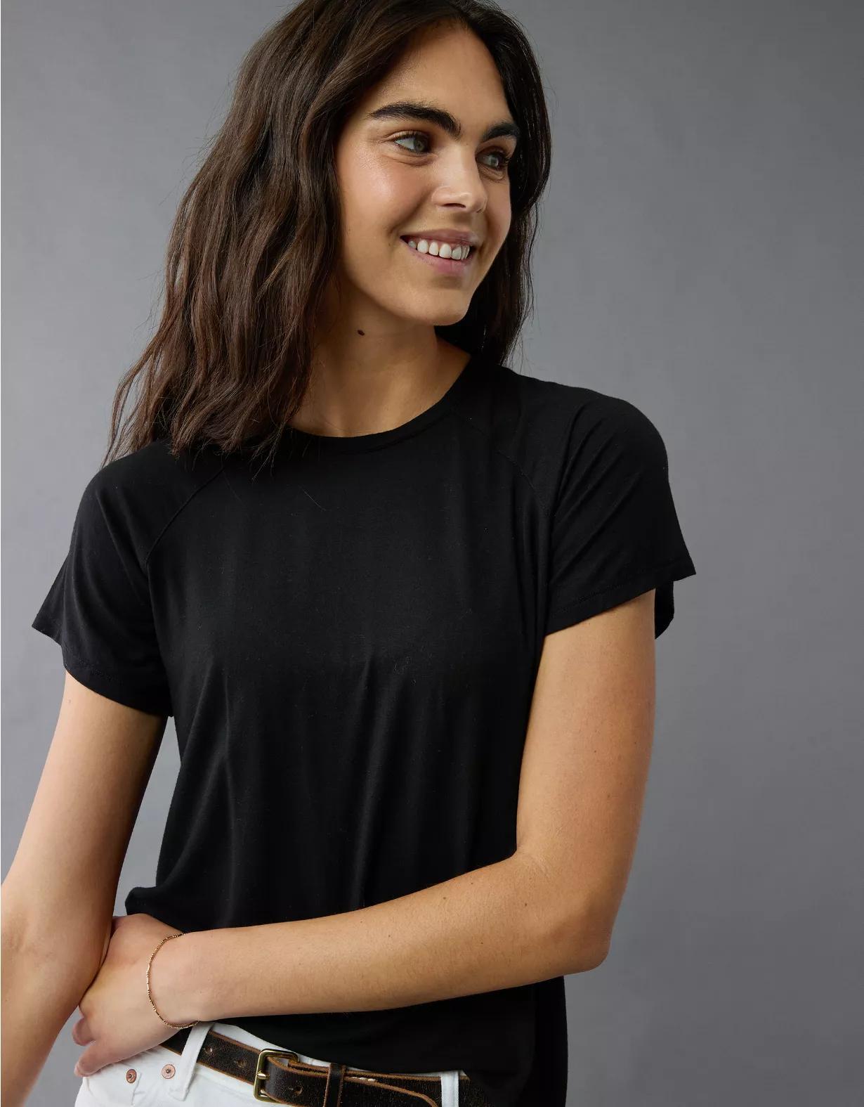 AE Soft & Sexy Raglan T-Shirt Product Image