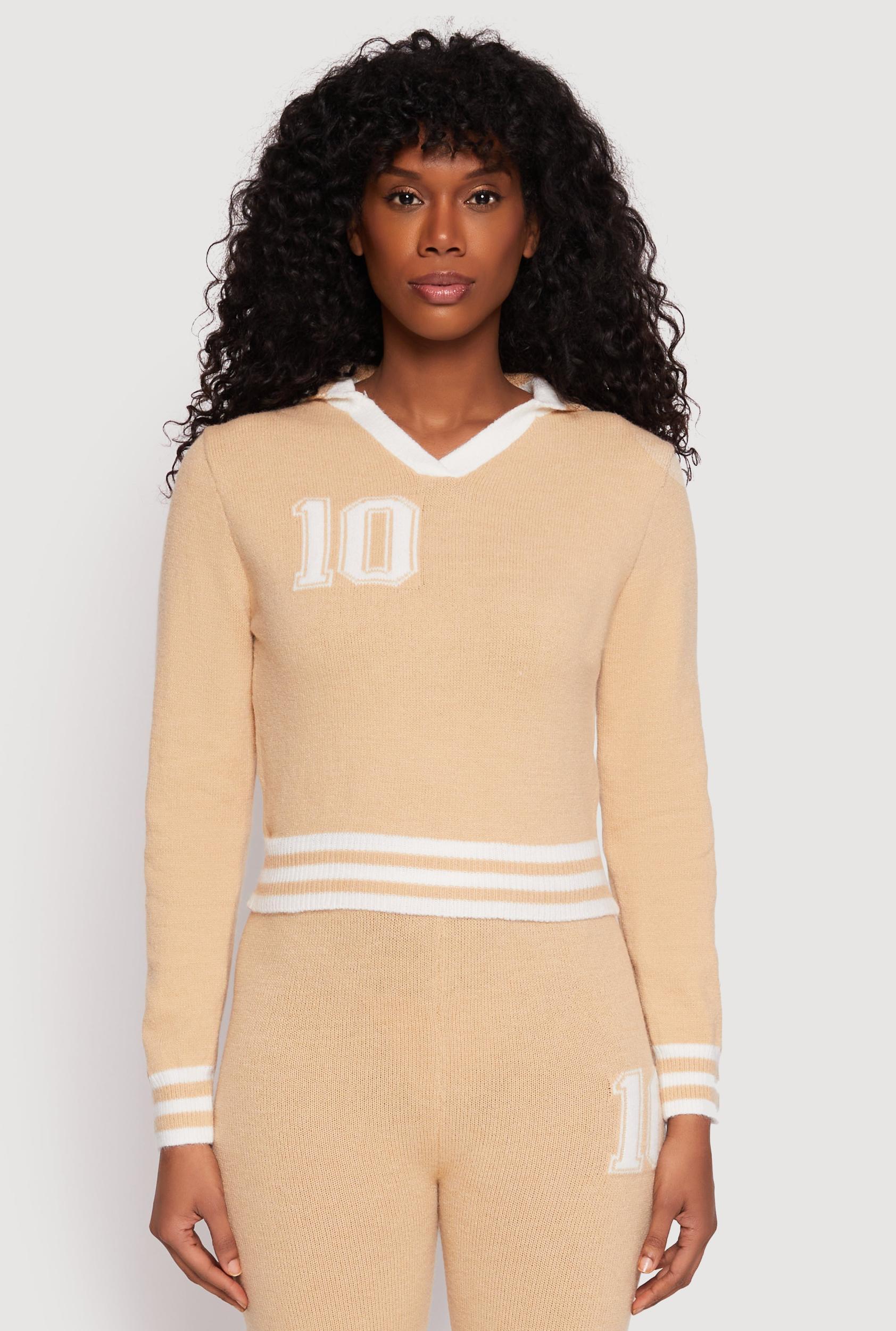 Womens Daisy Johnny Collar 10 Graphic Sweater Product Image