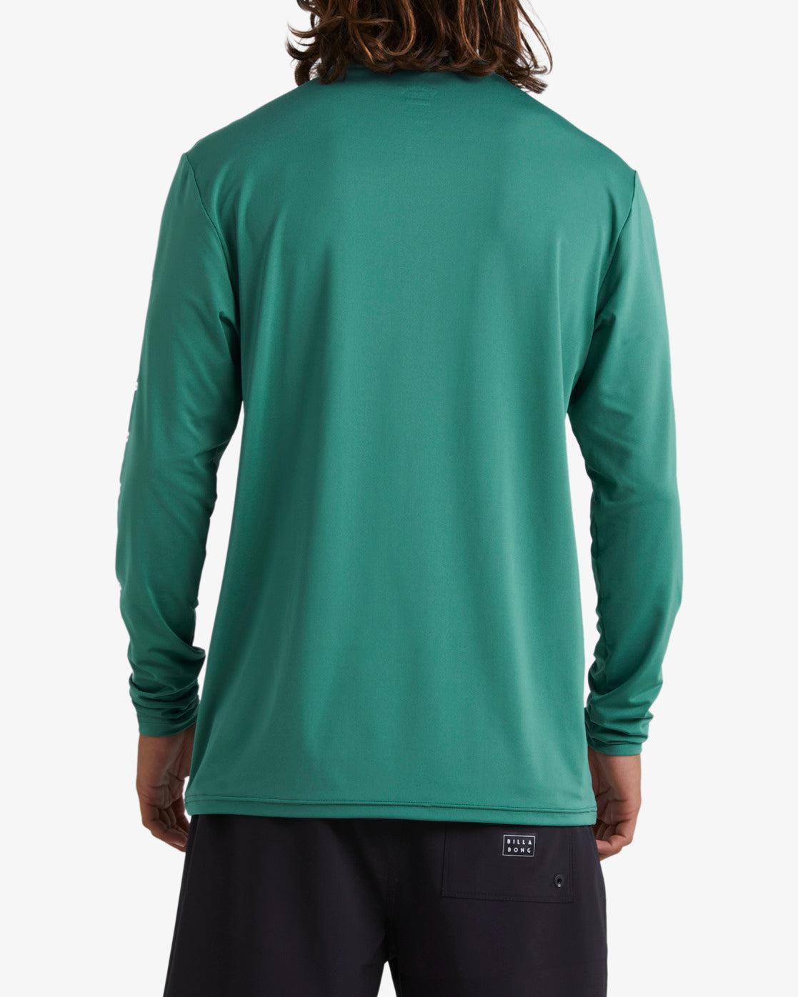 Unity Loose Fit Long Sleeve Surf Tee - Billiard Male Product Image