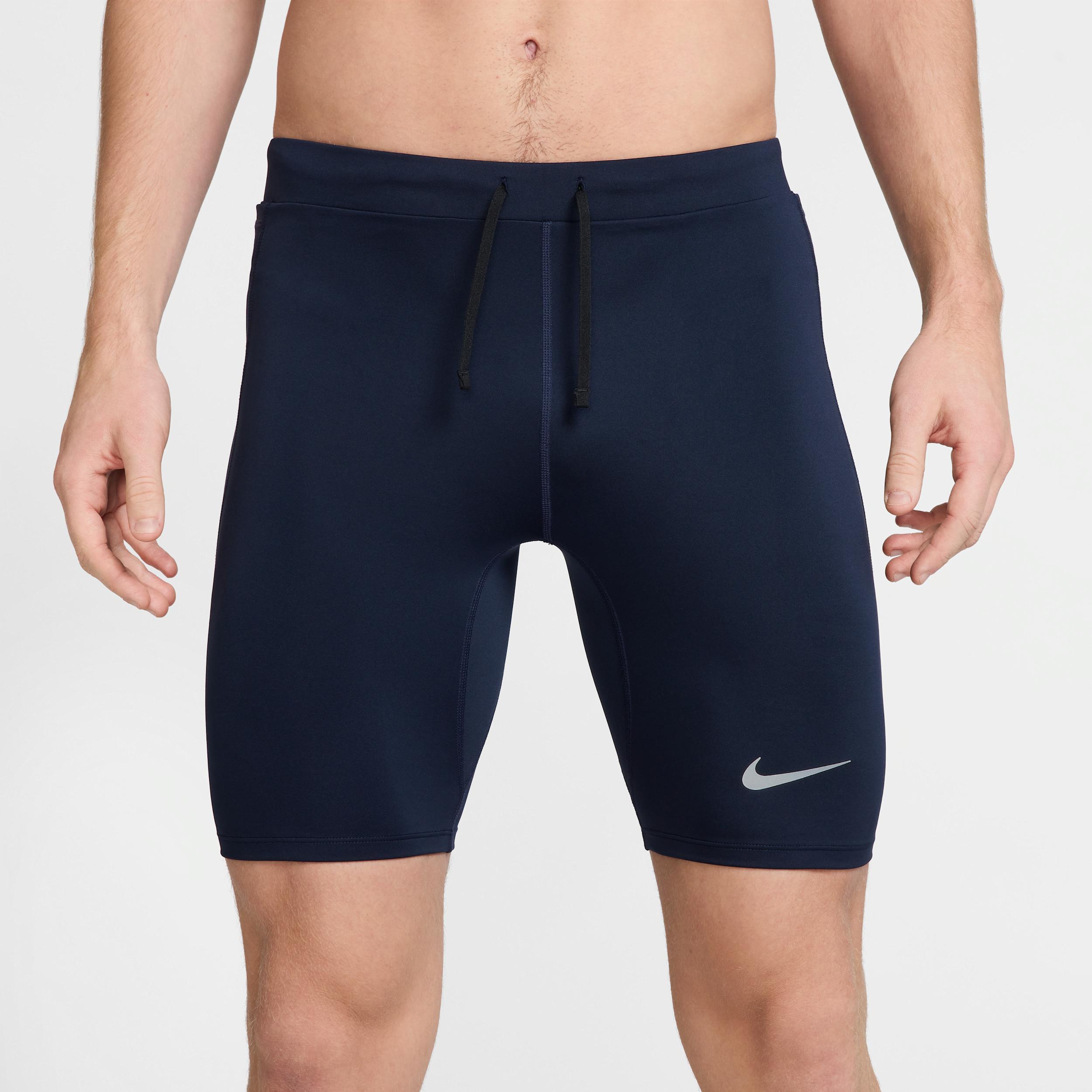 Nike Men's Fast Dri-FIT Brief-Lined Running 1/2-Length Tights Product Image