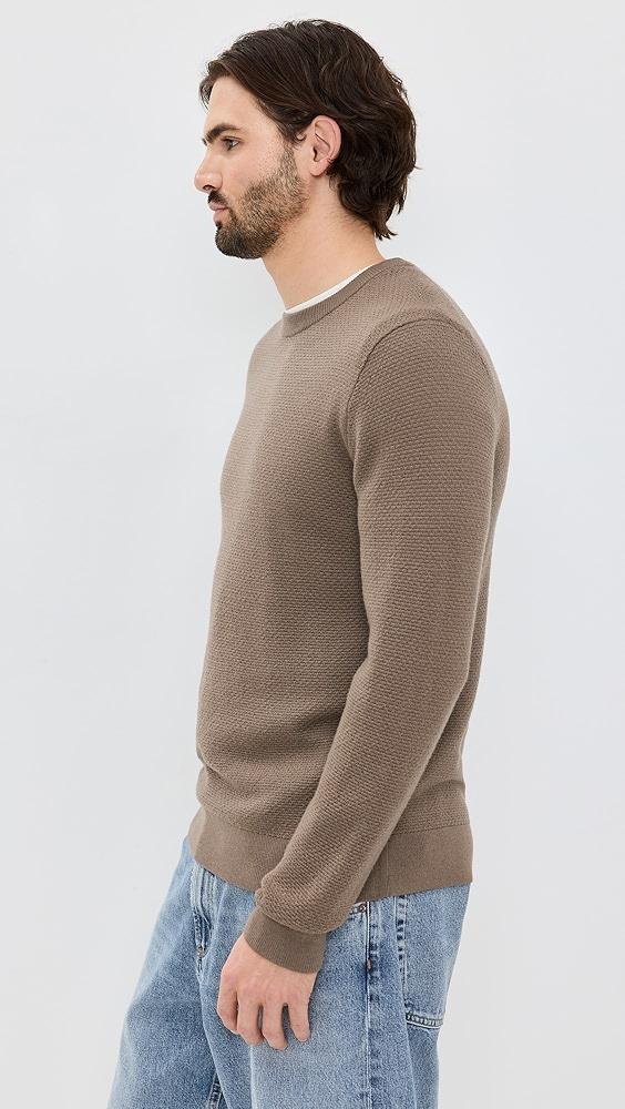 Theory Maden Novo Merino Crew Neck Sweater | Shopbop Product Image