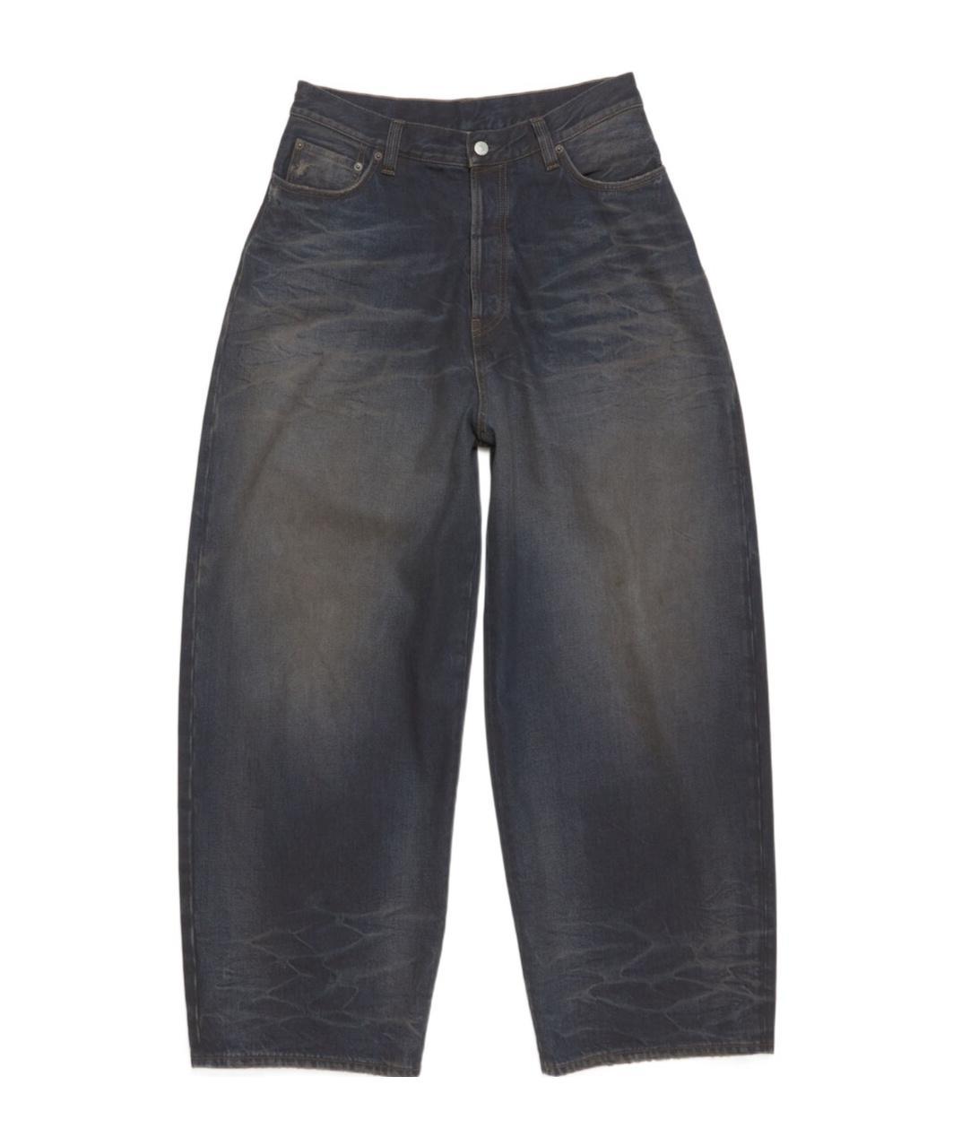 ACNE STUDIOS Super Baggy Fit Jeans - 2023m In Dark Blue Product Image