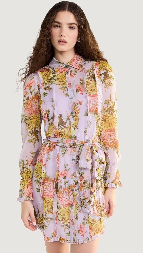 Cinq à Sept Faded Chrysanthemum Estelle Dress | Shopbop Product Image