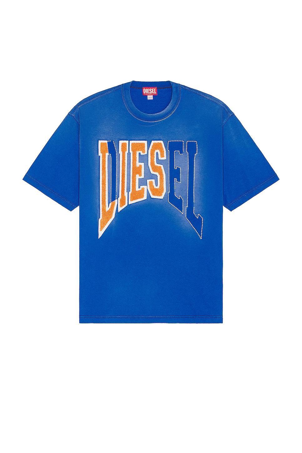 Mens T-WASH-N Logo Applique T-Shirt Product Image