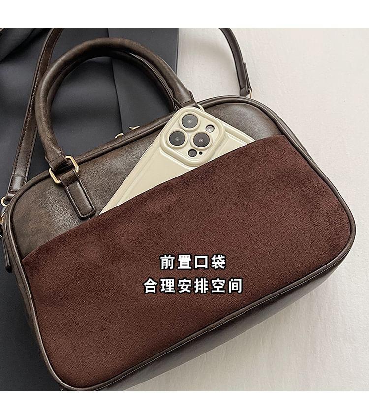 Panel Crossbody Bowler Bag Product Image