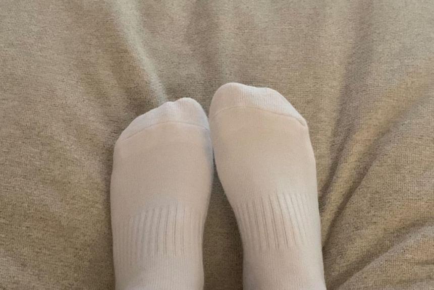 Plain Ribbed Socks Product Image