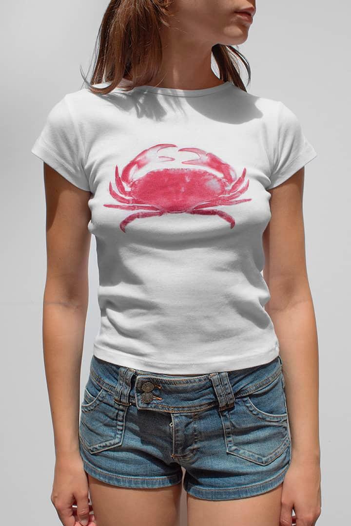 Crab t-shirt Product Image