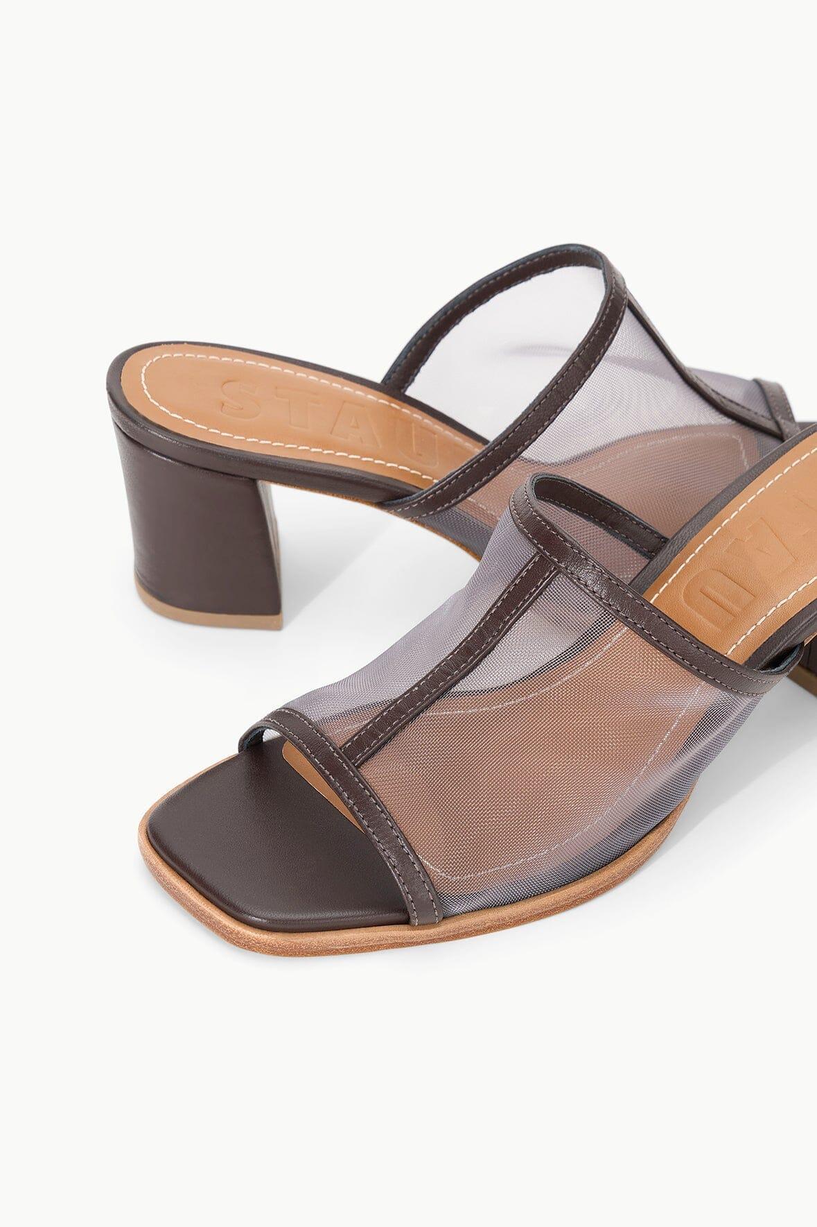 ALESSANDRA HEEL | ESPRESSO MESH Product Image