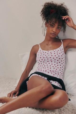 Only Hearts x Intimately Heritage Heart Pearl Cami Product Image