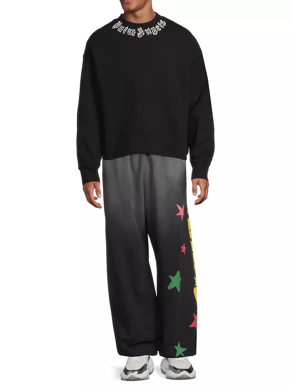 Neck Logo Crewneck Sweatshirt Product Image