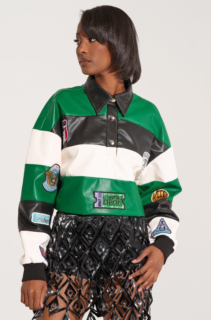 BIGGEST FAN LONG SLEEVE RUGBY TOP Product Image