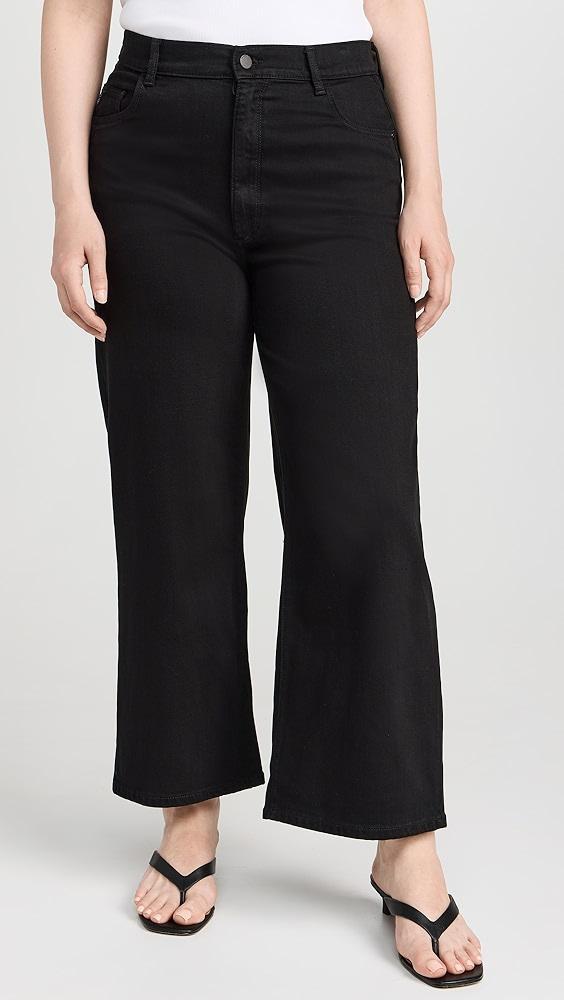 DL1961 Hepburn Wide Leg Jeans: High Rise Vintage | Shopbop Product Image
