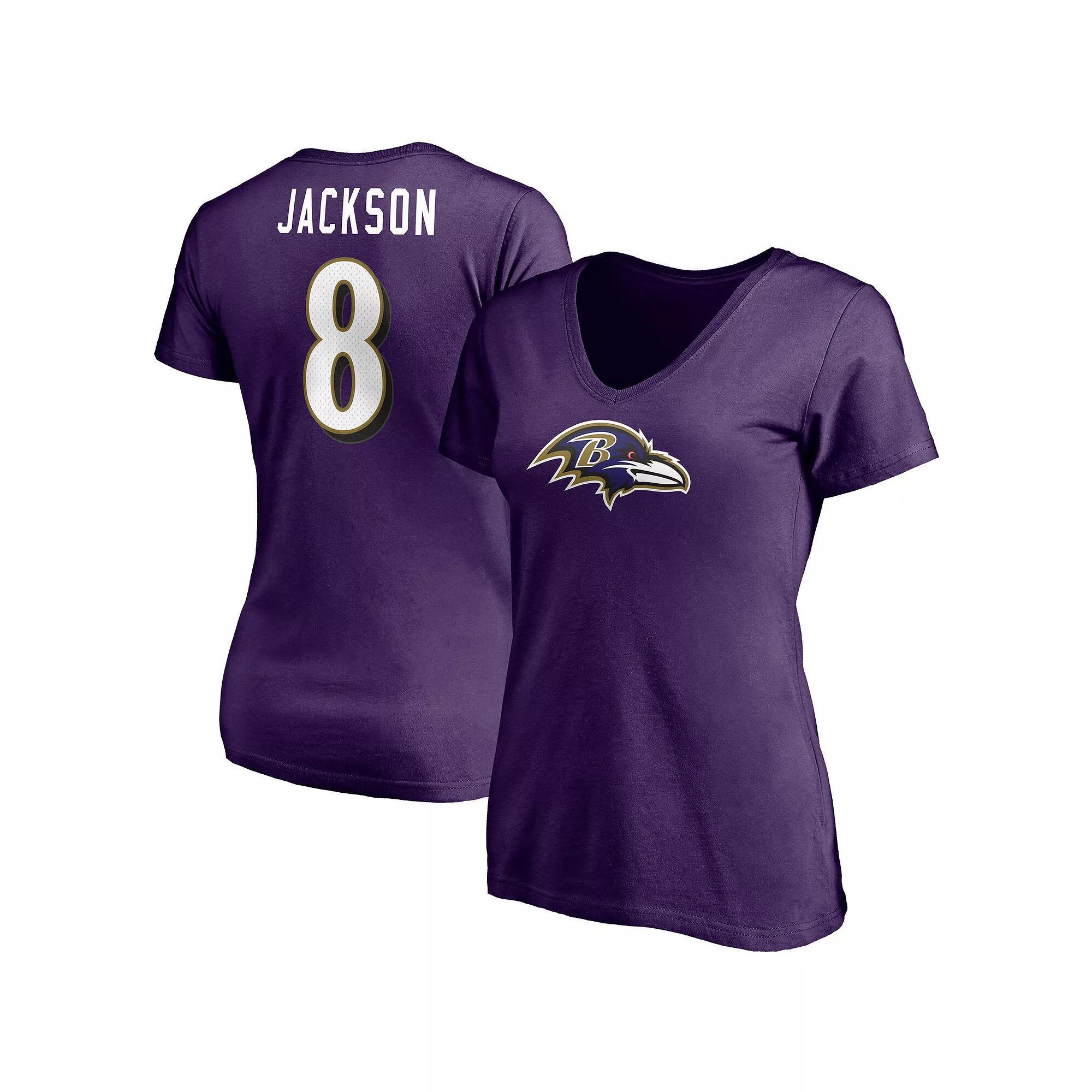 Women's Fanatics Branded Nick Bosa Scarlet San Francisco 49ers Player Icon Name & Number V-Neck T-Shirt, Size: Medium, Red Product Image
