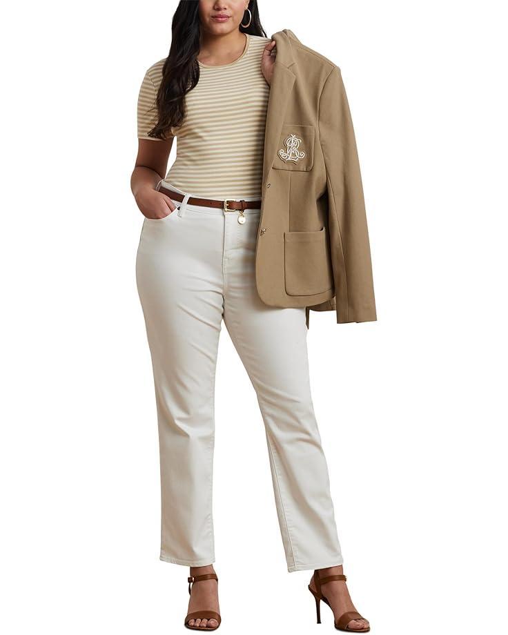 Plus Size Ponte Ankle Pant Product Image