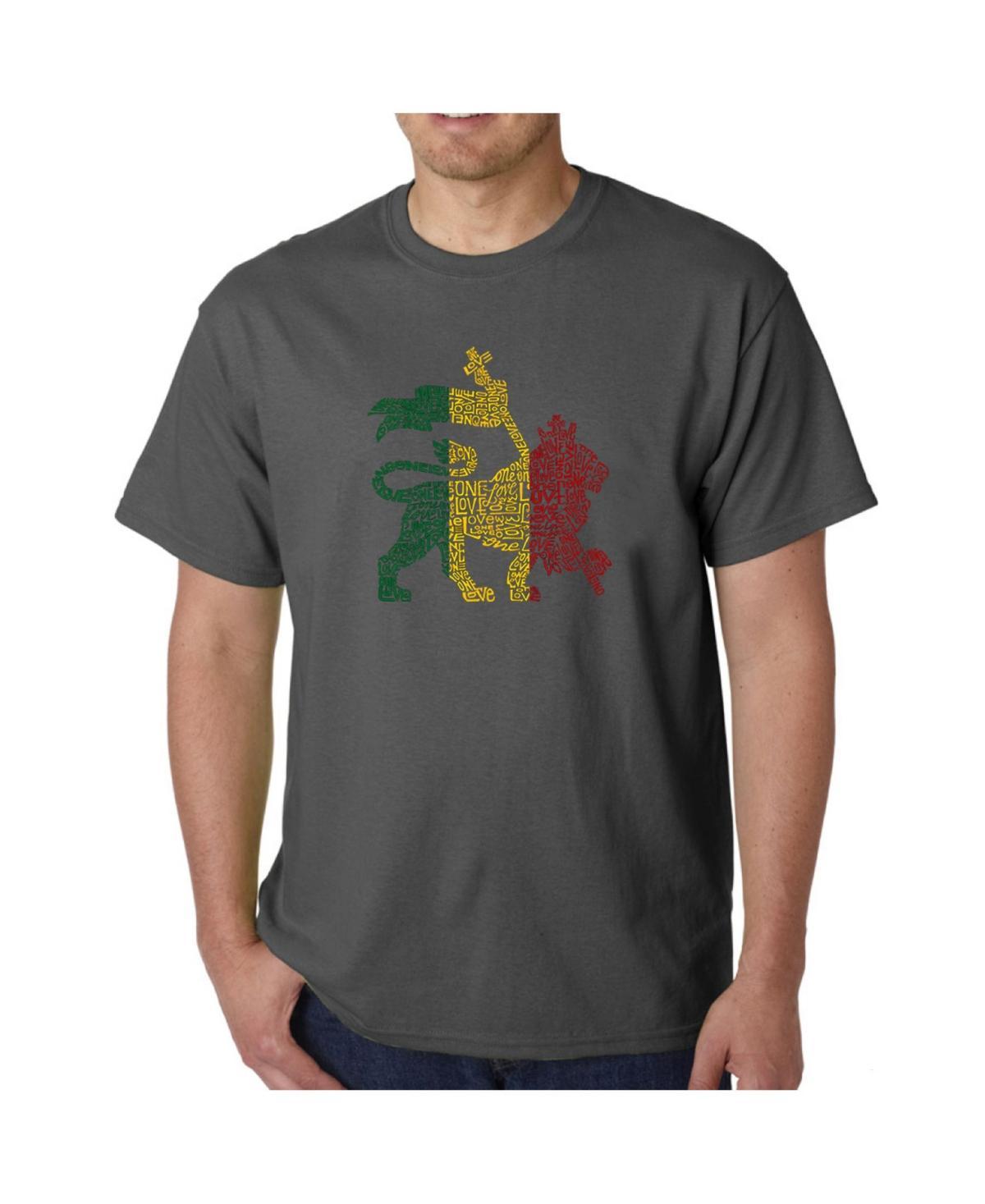 La Pop Art Mens Word Art T-Shirt - Atom Product Image