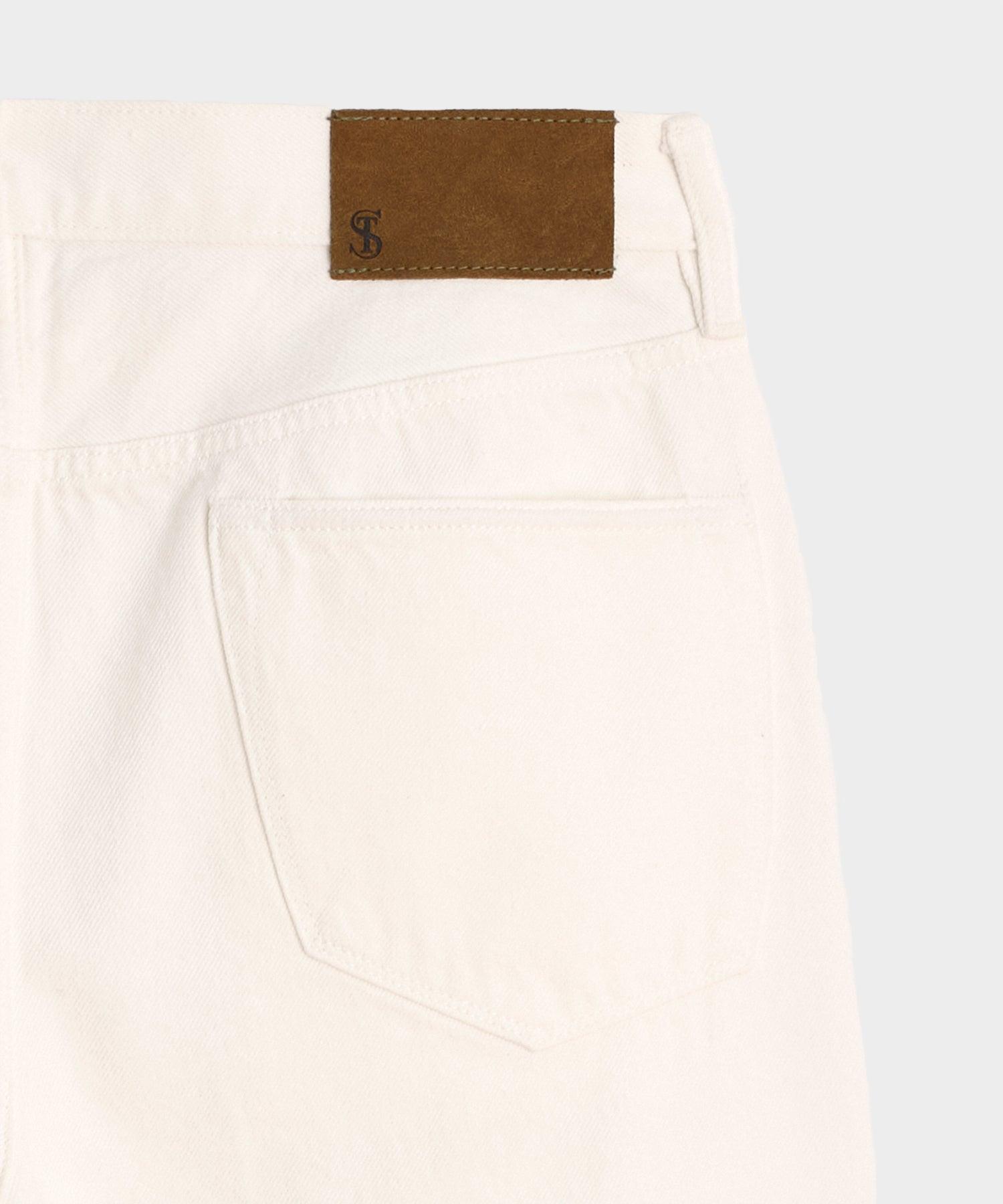 Relaxed Distressed Selvedge Jean Product Image