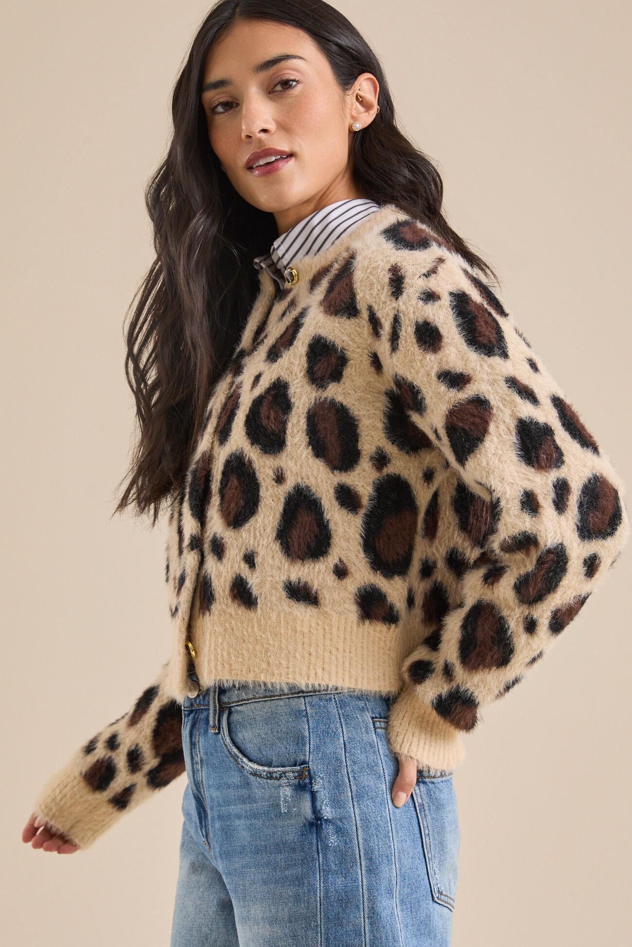 Sara Eyelash Cardigan Product Image