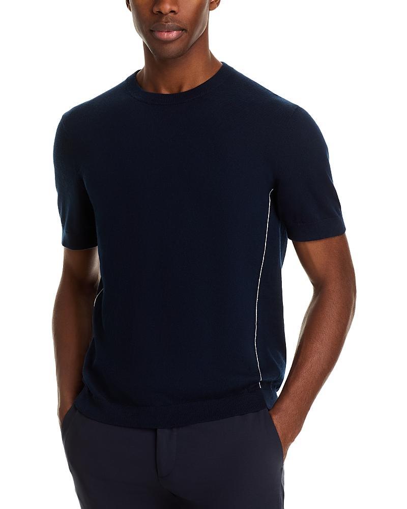 The Mens Store at Bloomingdales Cotton Cashmere Short Sleeve Sweater Tee - Exclusive Product Image