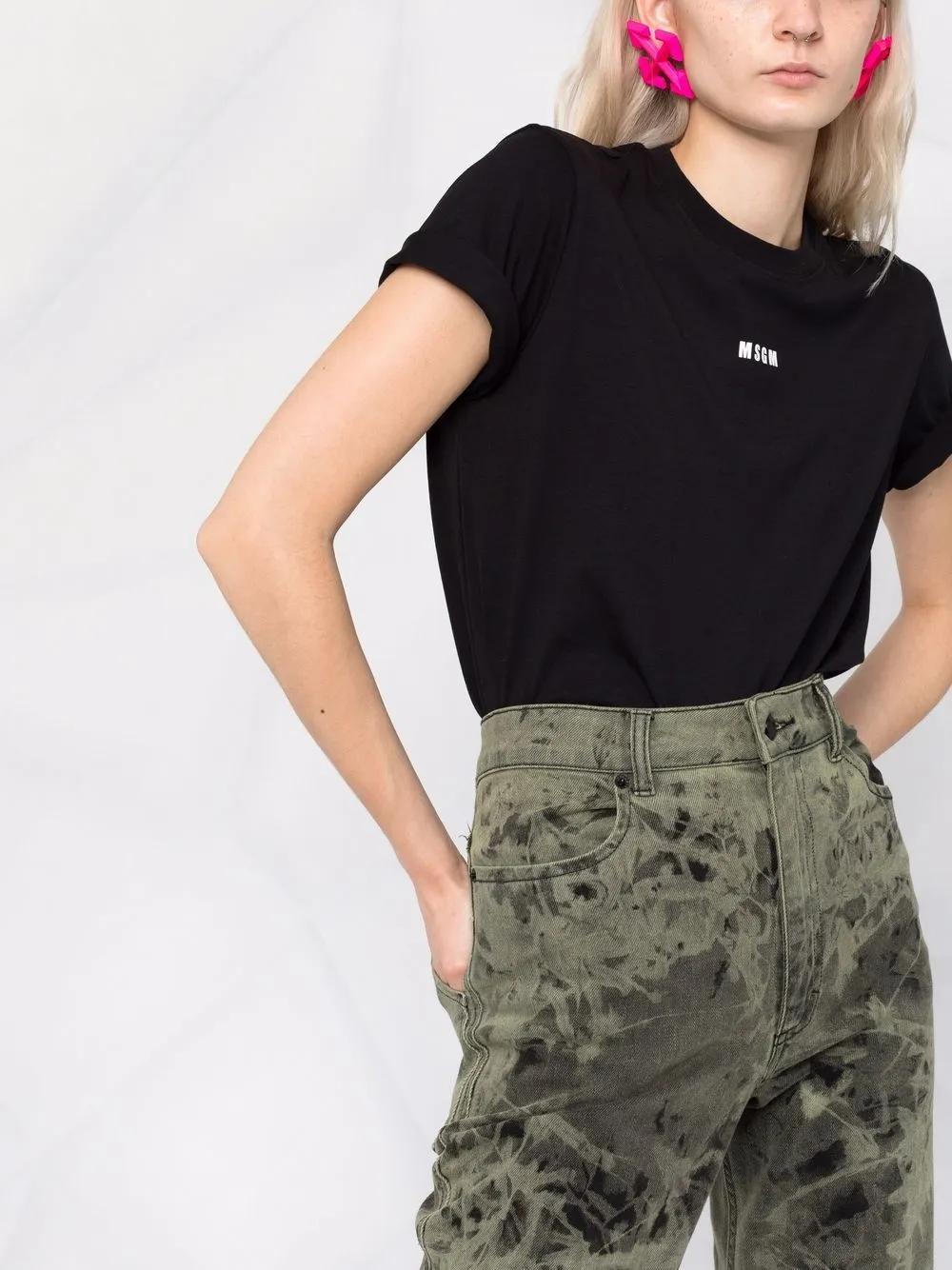 MSGM T-shirt In Multicolor Product Image