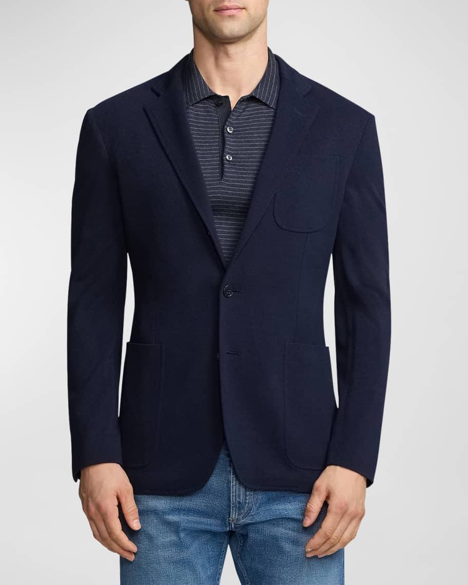 Mens Hadley Hand-Tailored Wool Piqu Blazer Product Image