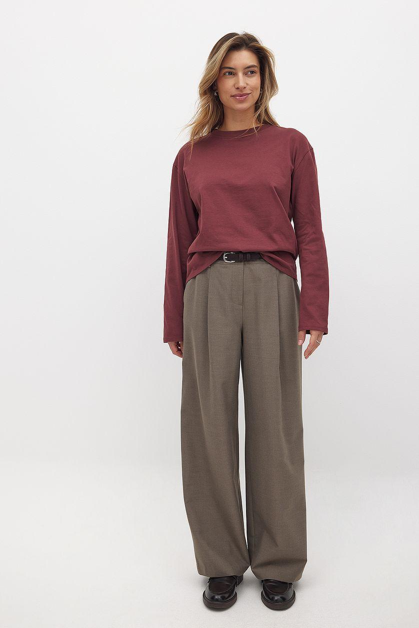 Oversized Long Sleeved Top Product Image