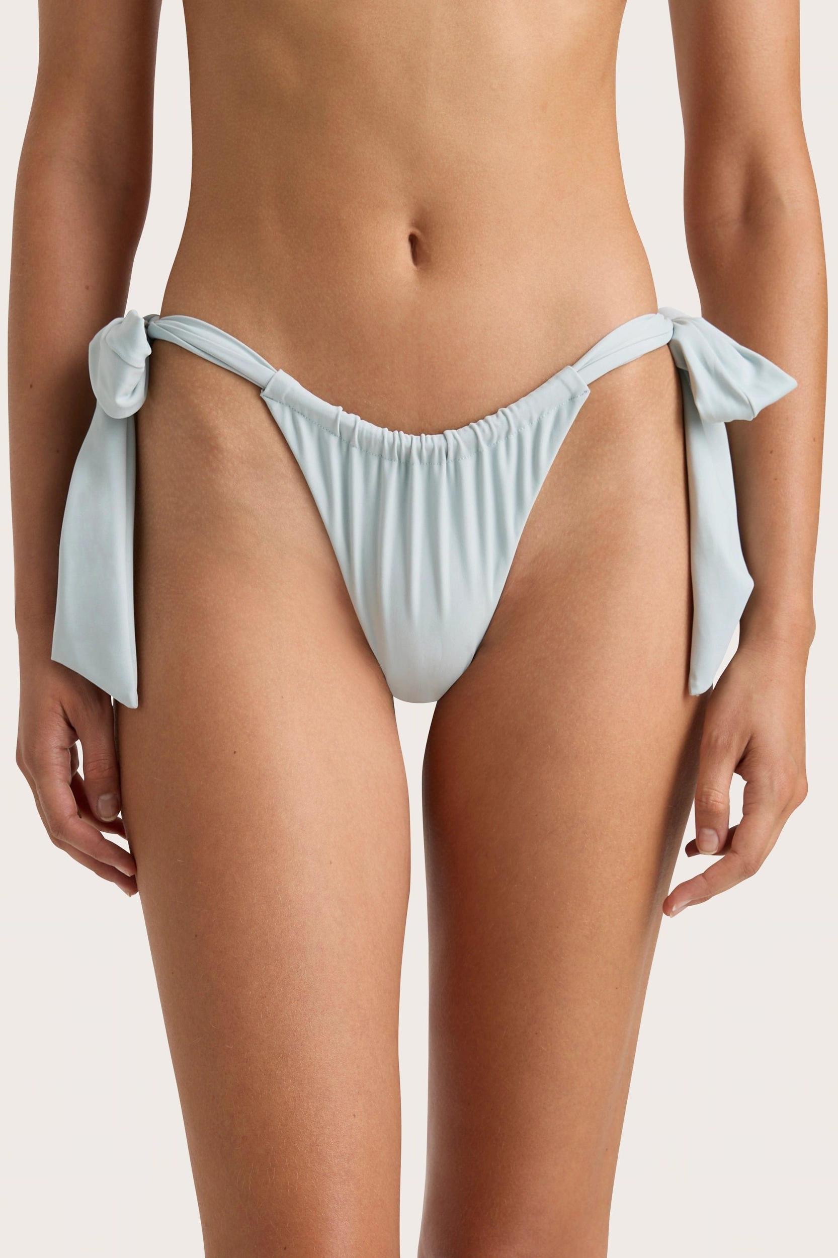 Costa Bikini Bottoms Sky Blue - Final Sale Product Image