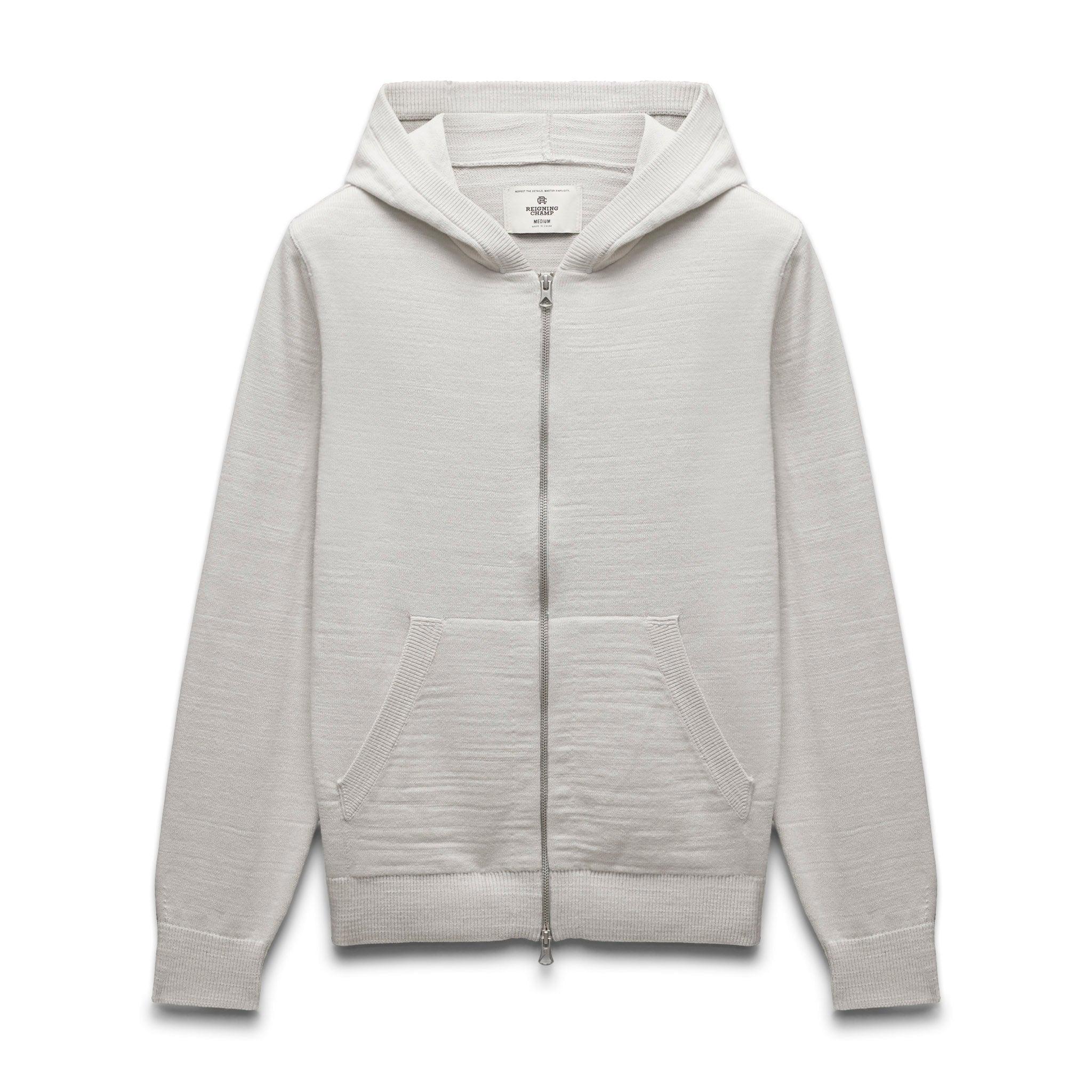 Cotton Slub Laurel Zip Hoodie Male Product Image