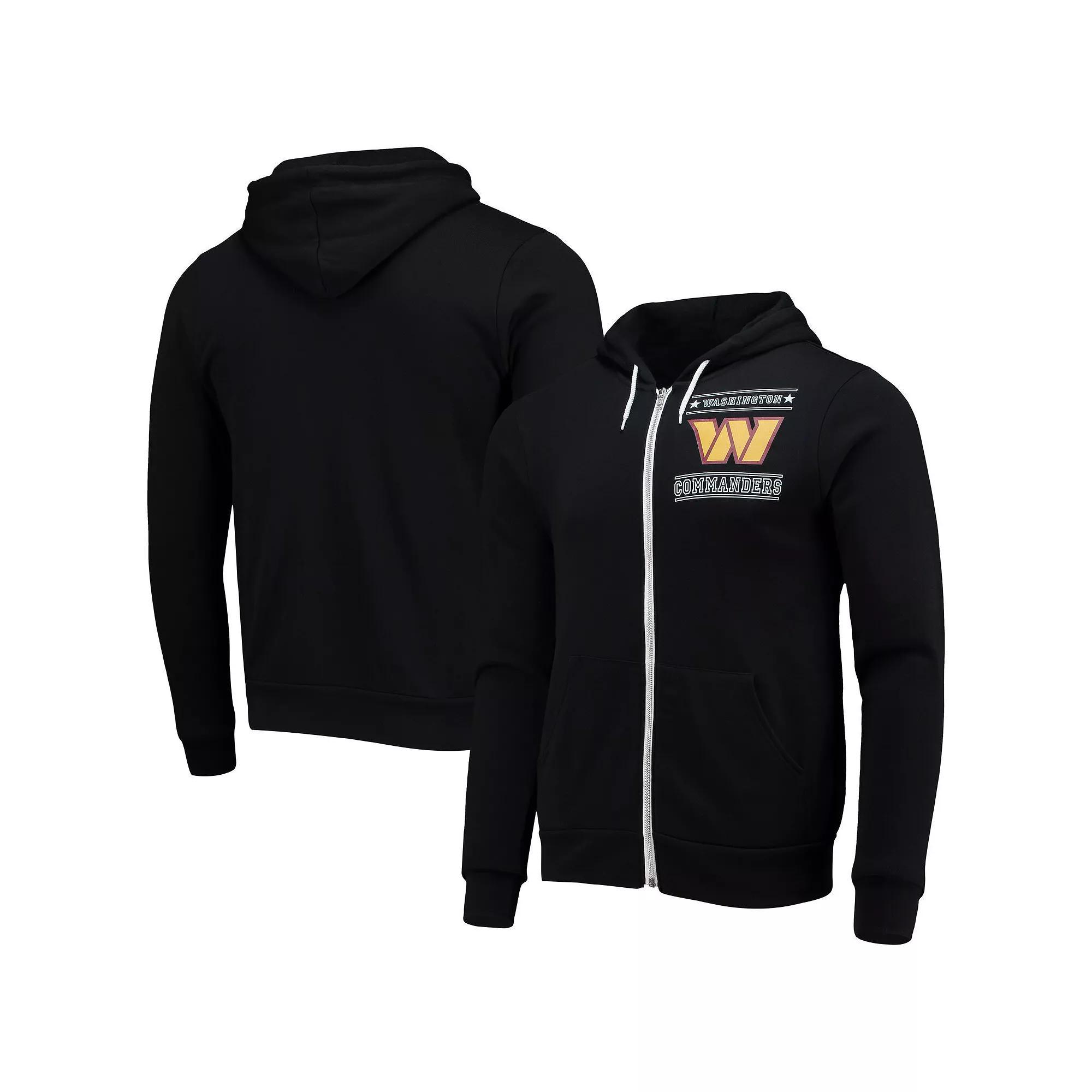 Men's NFL x Darius Rucker Collection by Fanatics Black Washington Commanders Sponge Fleece Full-Zip Hoodie, Size: XL, Wft Black Product Image