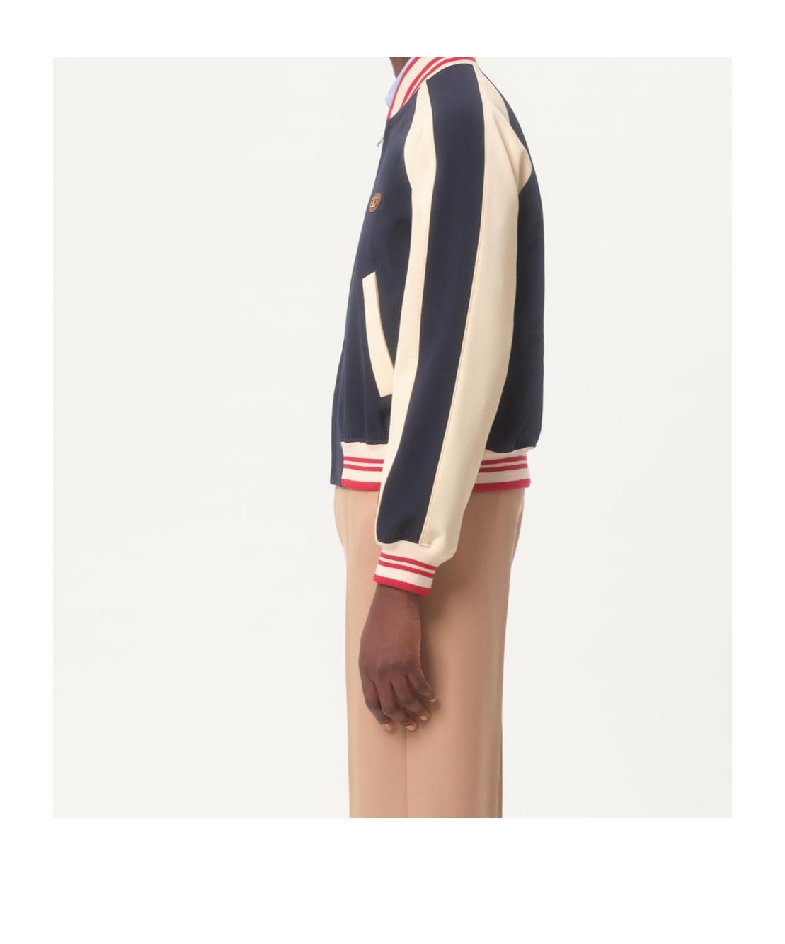 VALENTINO La Chat De La Maison Wool Bomber Jacket In Black Product Image