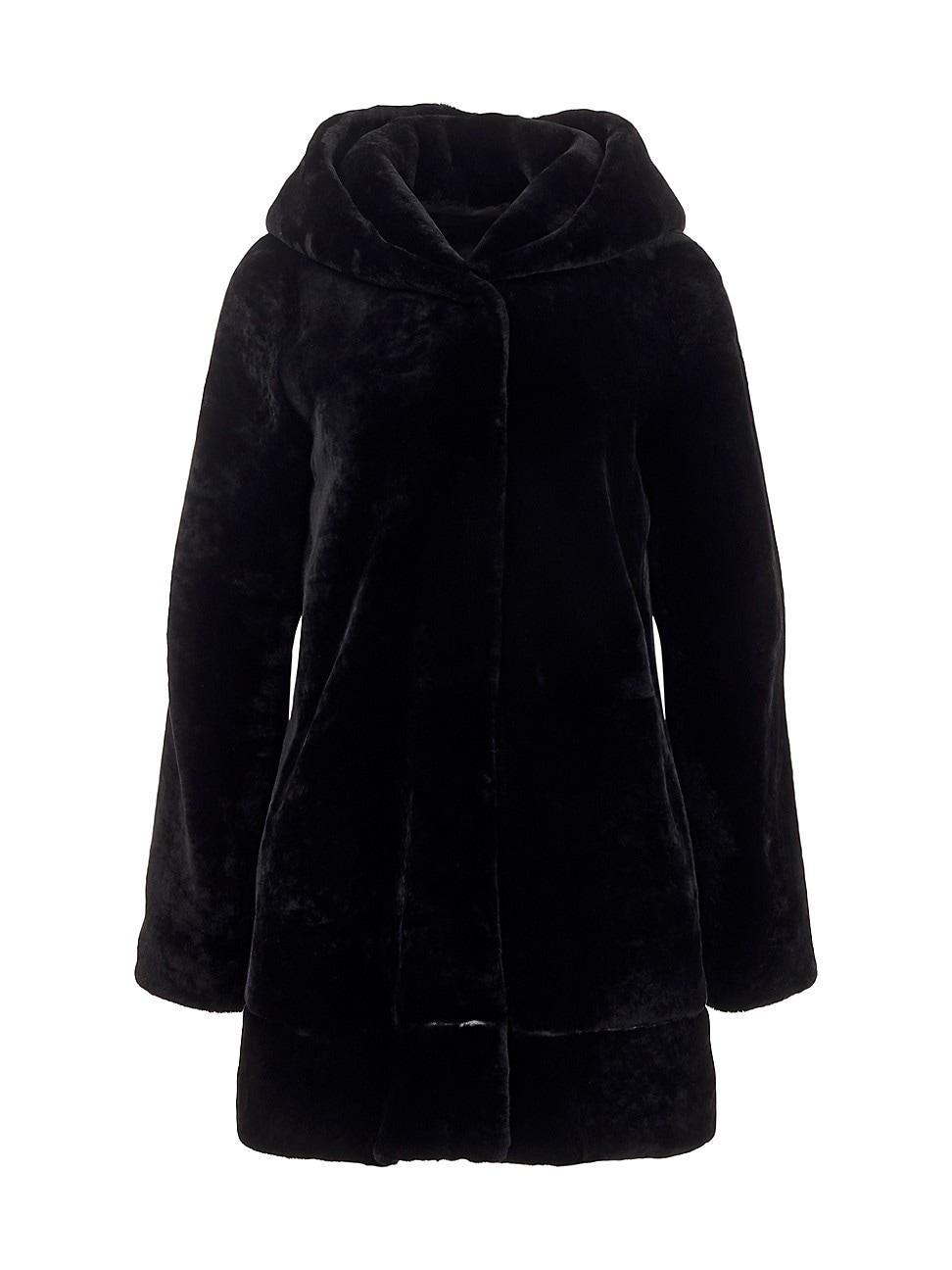 Reversible Lamb Shearling Parka Jacket Product Image