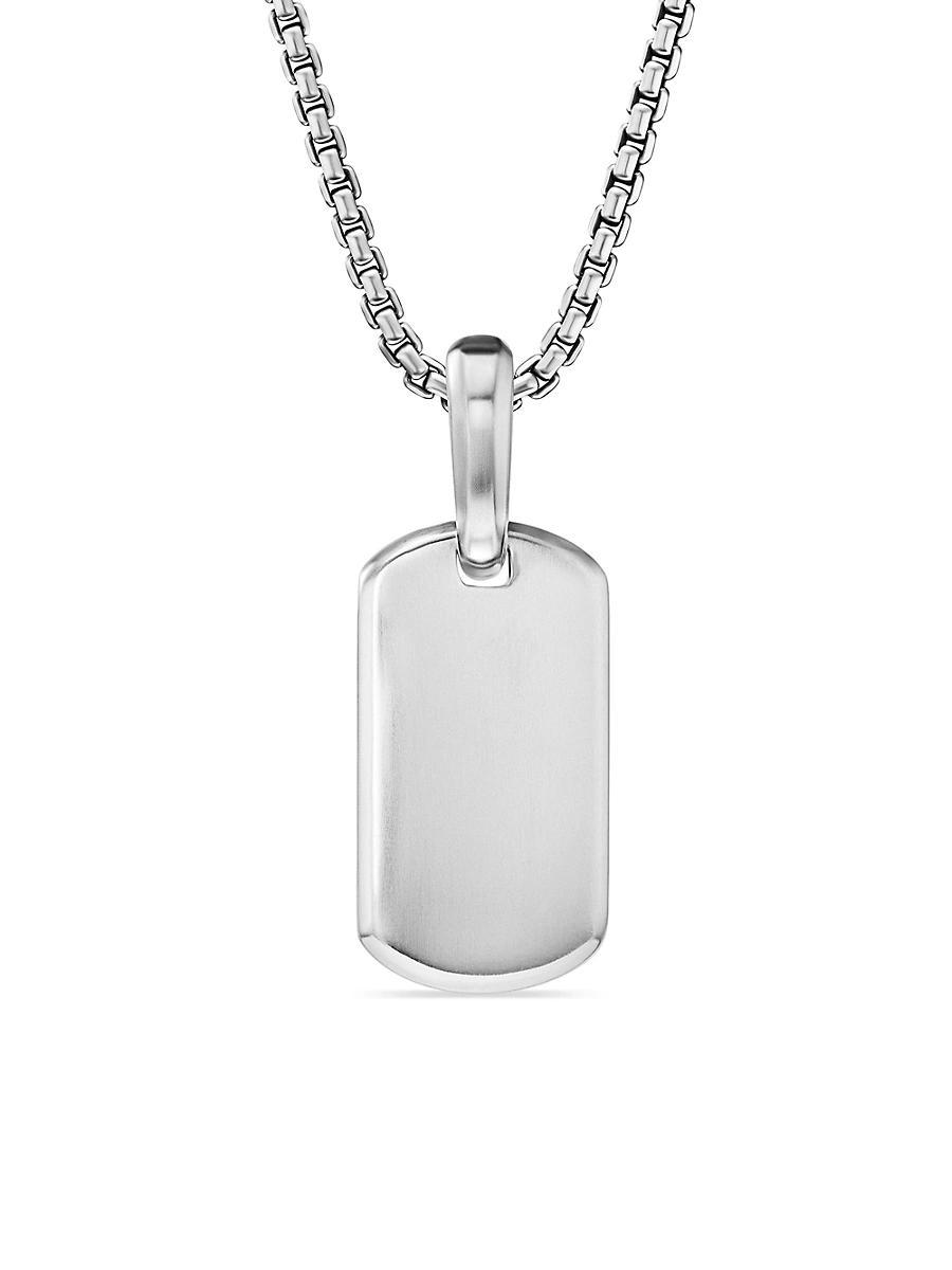 David Yurman Mens Chevron Tag, 21mm Product Image