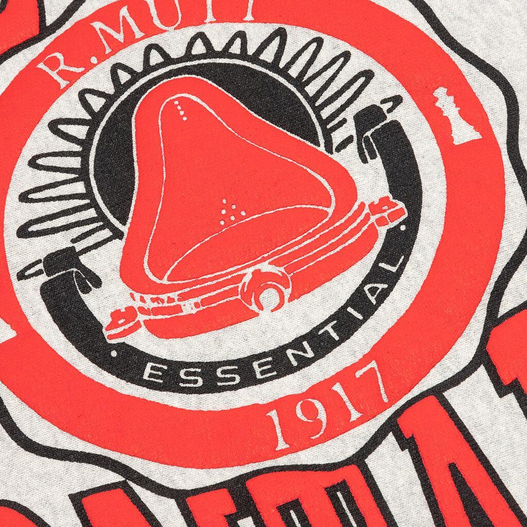 R. Mutt Hoodie w/ Fountain Logo - Grey Male Product Image