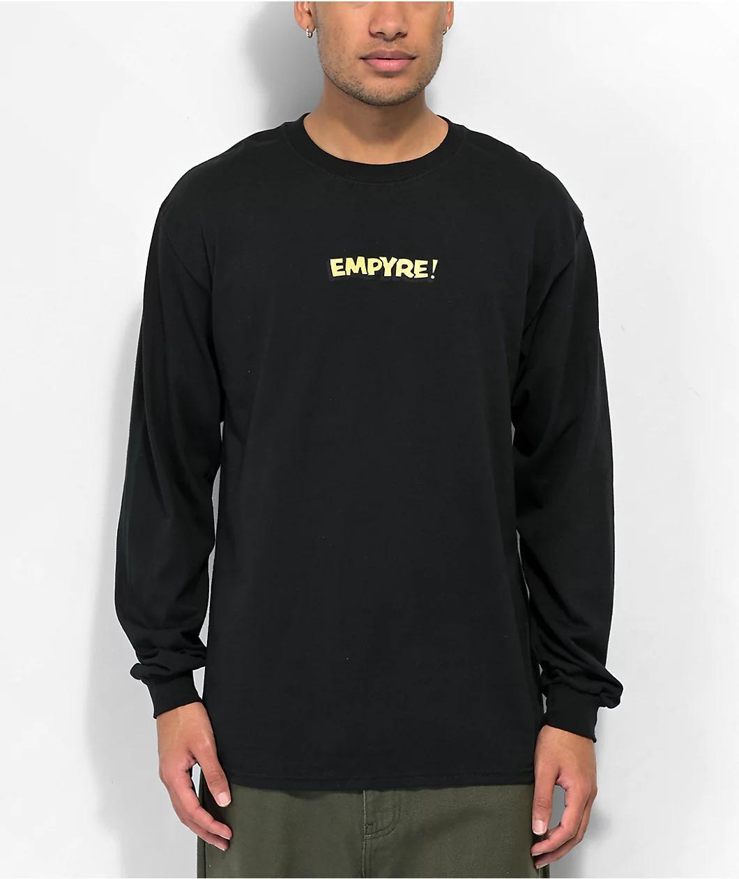 Empyre Don't Look Back Black Long Sleeve T-Shirt Product Image