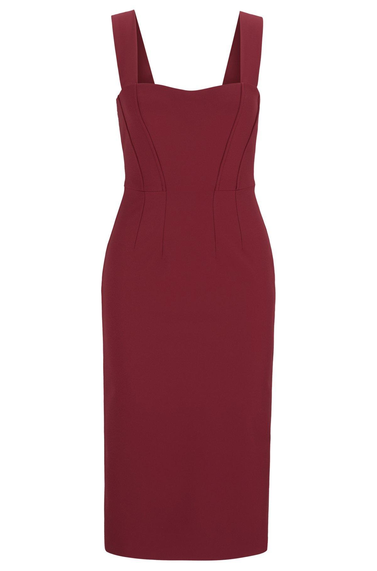 Extra-slim-fit dress in performance-stretch fabric Product Image