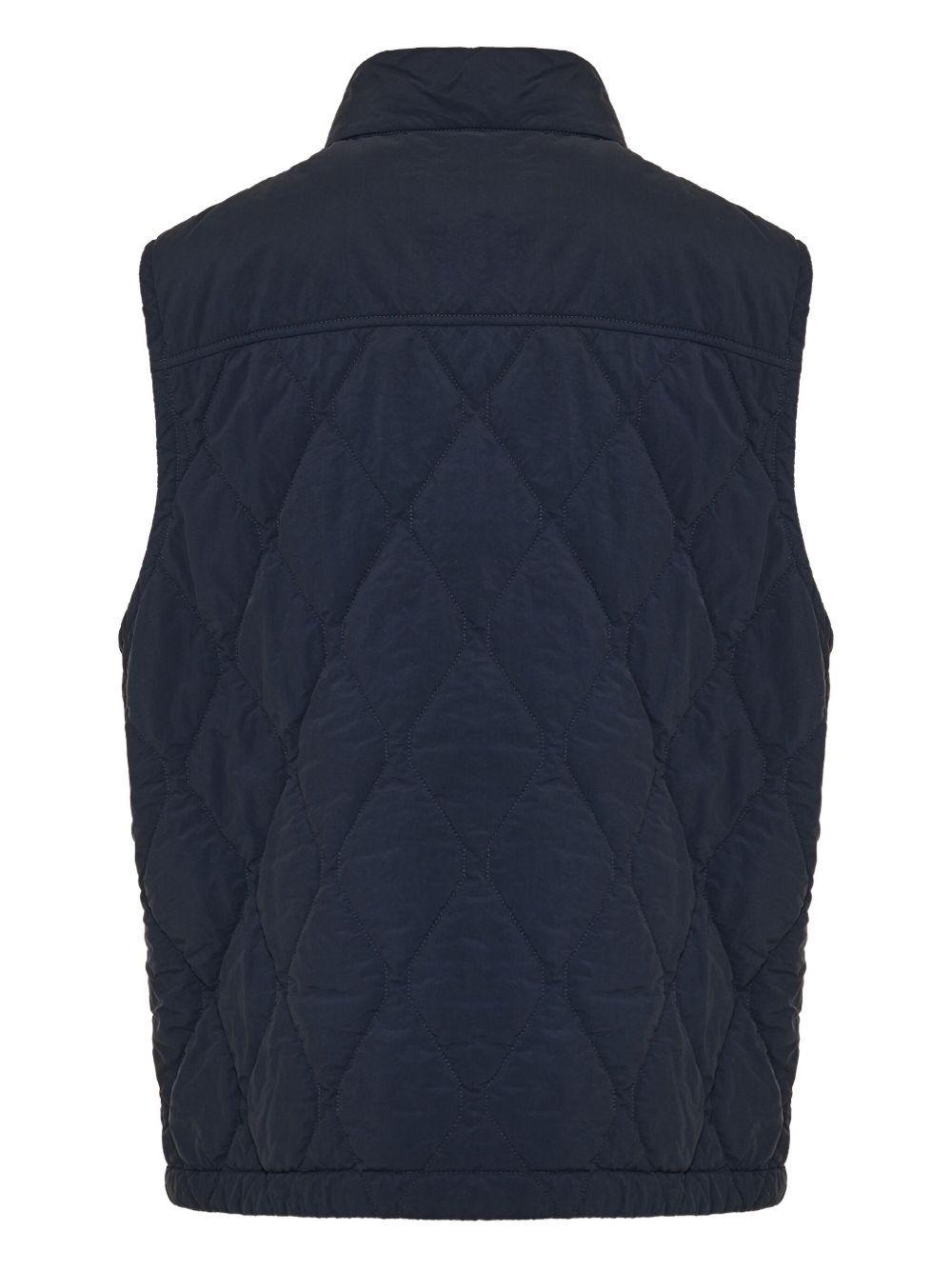 quilted pocket vest Product Image