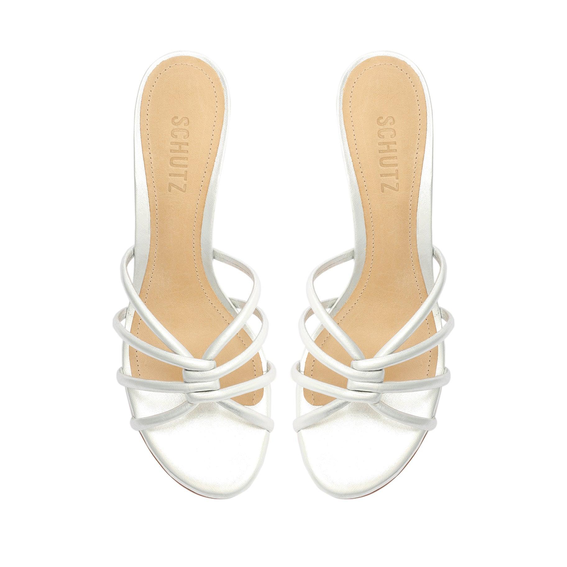 Rachel Casual Metallic Leather Sandal Product Image