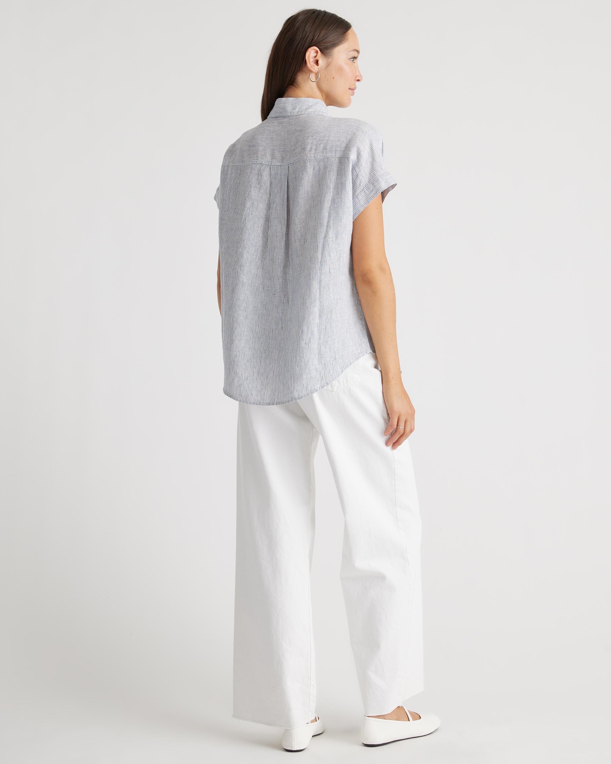 Quince | Women's 100% European Linen Camp Shirt Product Image