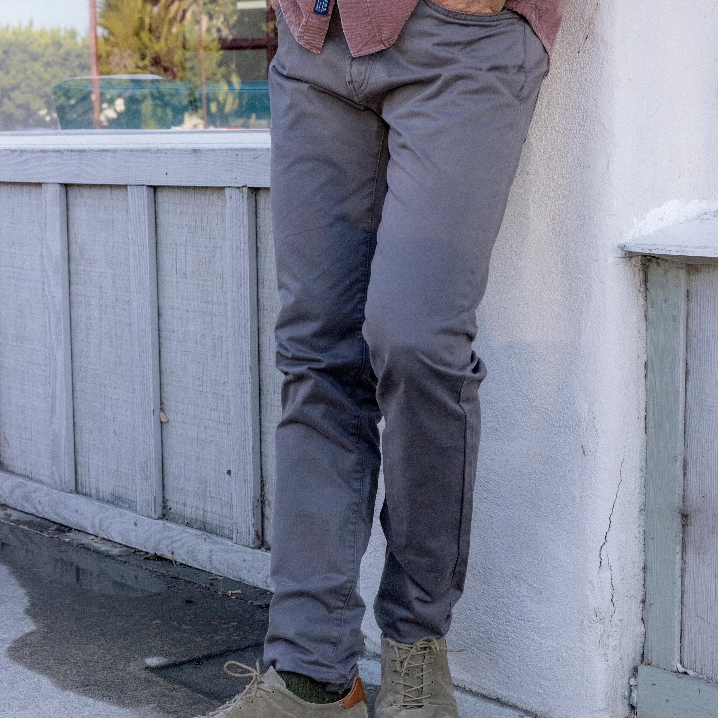 Alternative Stretch Slim Fit 5 Pocket - Gunmetal Product Image