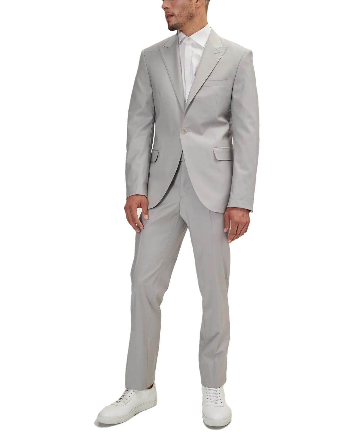 Ron Tomson Mens Modern Single Breasted, 2-Piece Suit Set Product Image