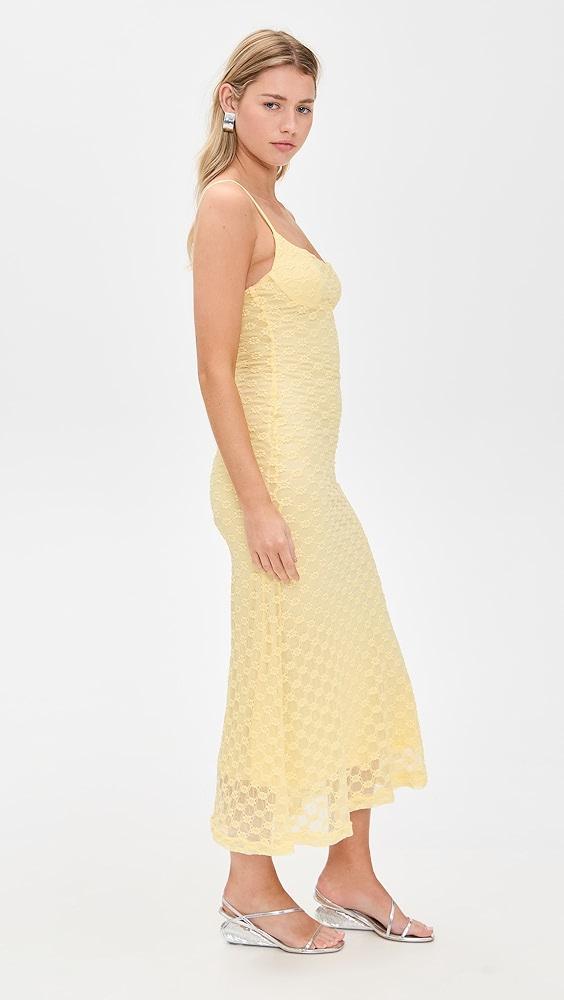 BARDOT Adoni Mesh Midi Dress | Shopbop Product Image
