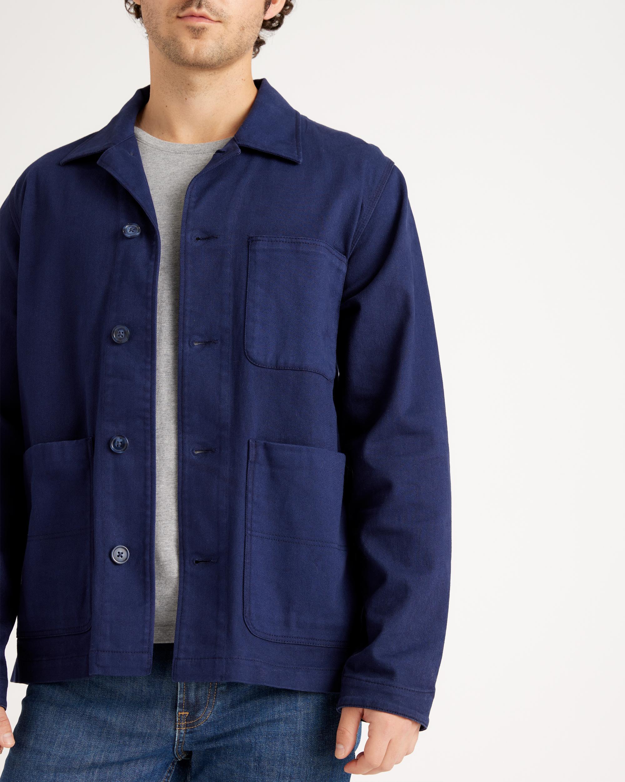 Quince | Men's Organic Comfort Stretch Chore Jacket Spandex, Organic Cotton Product Image