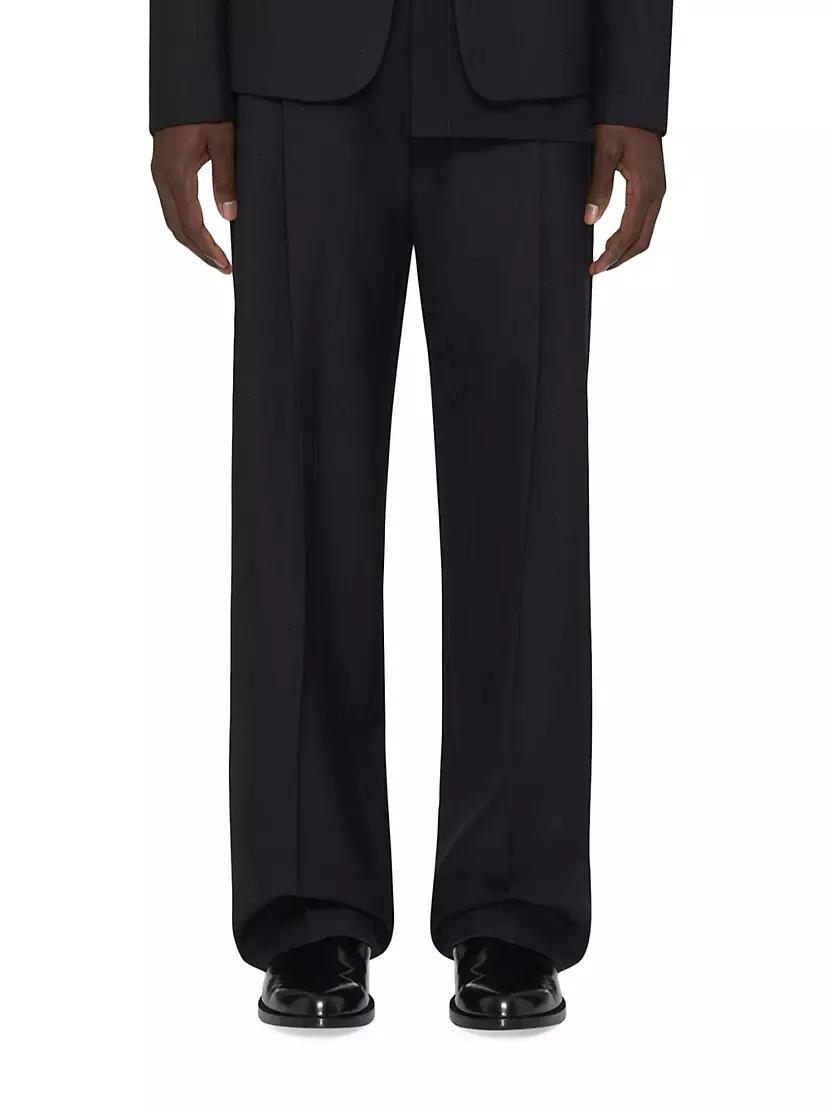 Tailored Pants in Wool with Lurex Stripes Product Image
