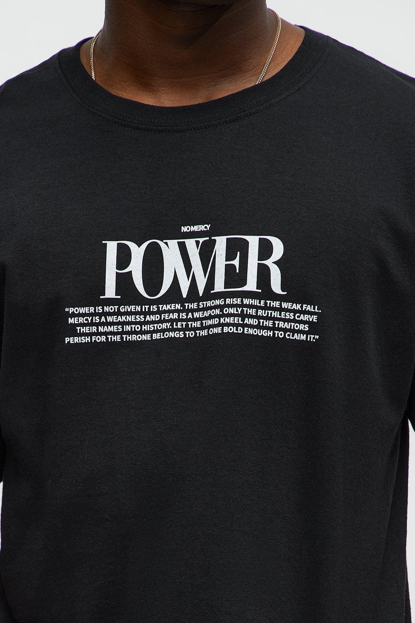 True Power From Within Short Sleeve Tee - Black Product Image